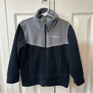 Columbia Boys Size XXS Omni Heat Thermal Lined Comfort Fleece Full Zip Jacket